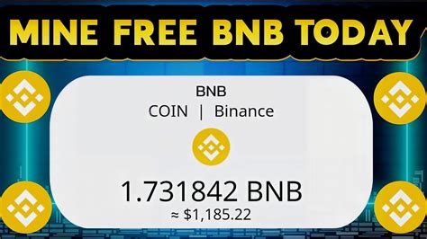 Free Bnb Mining Site Mine Bnb In Minutes Youtube