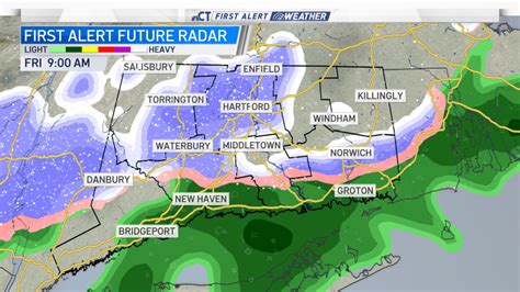 First Alert Connecticut Gets First Snowfall Of The Season Nbc