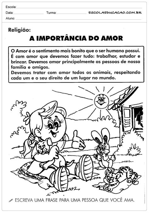 Atividade Ensino Religioso 1º Ano - 7