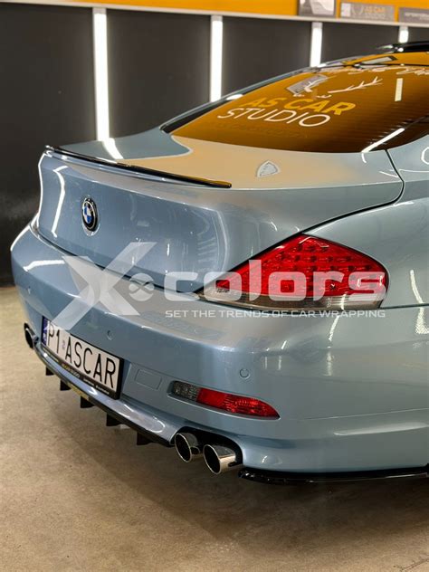 BMW E63 - X-colors - Kolorowe folie PPF do zmiany koloru