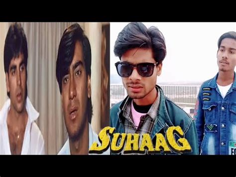 Suhaag 1994 Ajay Devgan Akshay Kumar Suhaag Movie Fight Scene