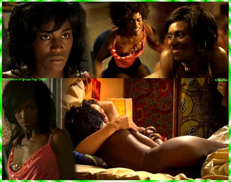 Naked Esse Lawson In Groupe Flag