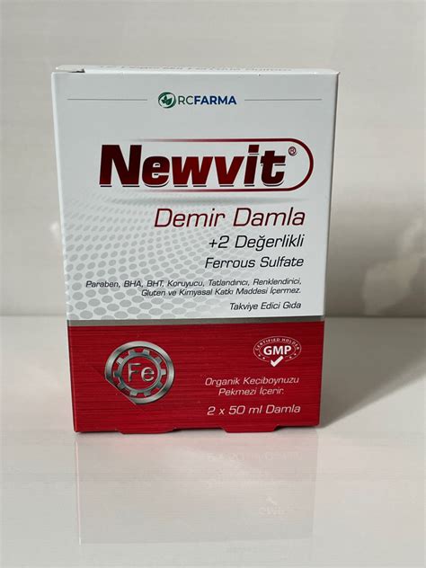 Железо в каплях NEWVIT 2 x 50ml - купить с доставкой по выгодным ценам ...