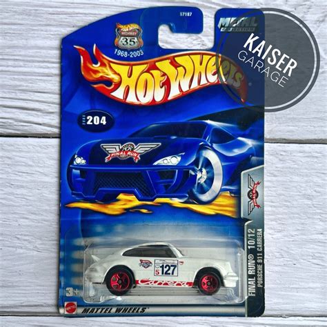 Hot Wheels Rare Collection Porsche Carrera Final Run Hobbies Toys Toys Games On