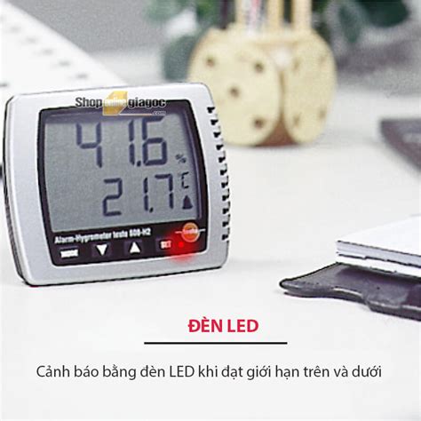 Nhiệt Ẩm Kế Testo 608-H1/608-H2 - SHOPONLINEGIAGOC