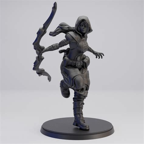 Hot Goblin 女レンジャー疾走ミニチュアフィギュア ホットゴブリン