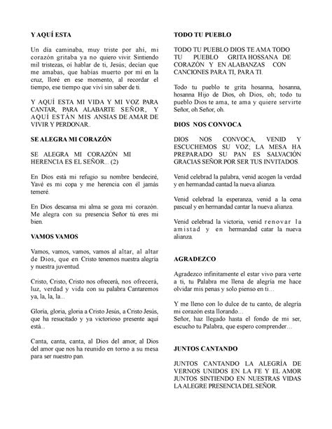 Un Dia Caminaba Muy Triste Por Ahi