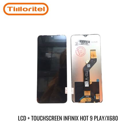 Jual LCD TS INFINIX HOT 9 PLAY X680 BLACK Shopee Indonesia