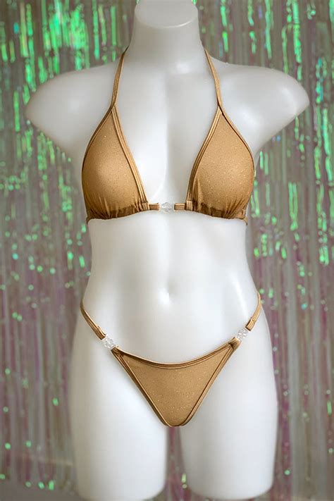 Siren Doll Customise Bikini Bottom Mesh With Glitter