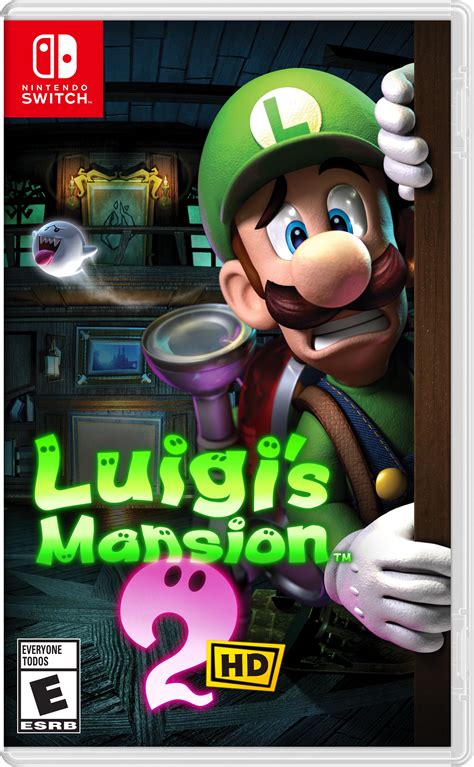Nintendo Switch Luigis Mansion 2 Hd Haunted Mansions Game