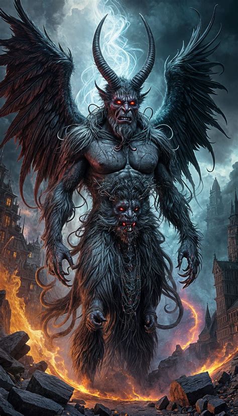 a terrifying, otherworldly Demon - Ethereal Demon Unveiled