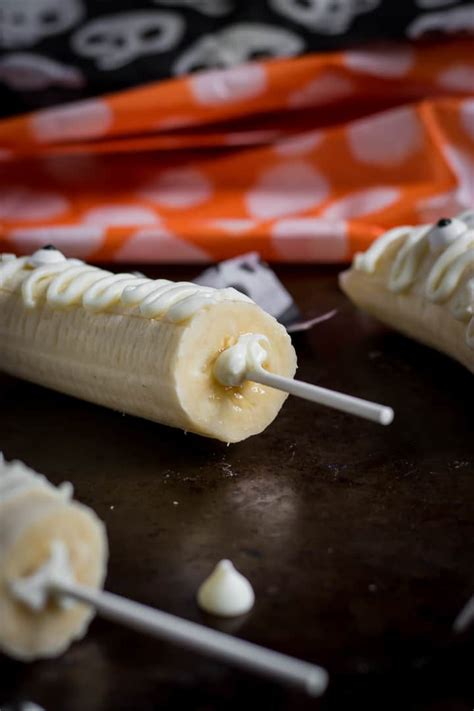 Halloween Banana Mummy Pops Lemons Zest
