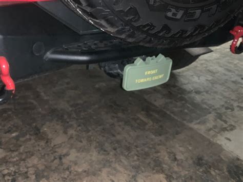 Claymore Mine Trailer Hitch Cover Etsy
