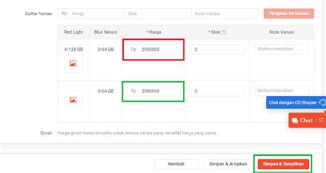 Cara Menambah Variasi Di Shopee Lewat Hp Dan Pc Bikin Dagangan Laris