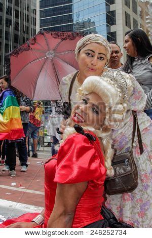 Drag Queens Gay Pride Image Photo Free Trial Bigstock