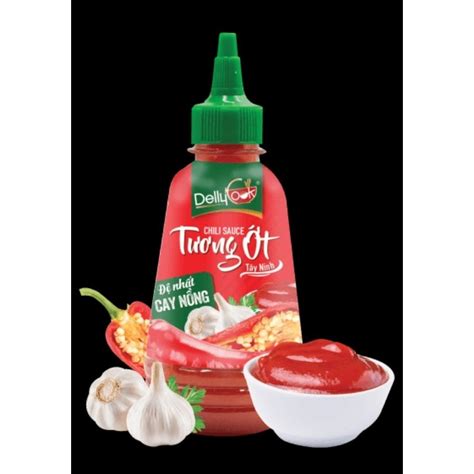 TƯƠNG ỚT TÂY NINH DELLY COOK - CHAI 270G | Shopee Việt Nam