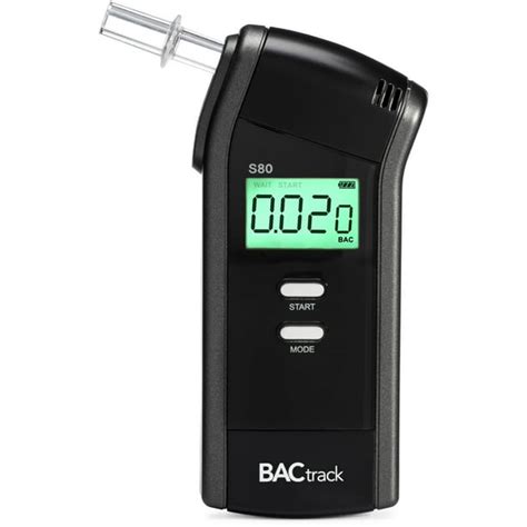 BACtrack S80 Professional Breathalyzer, Portable Breath Alcohol Tester ...