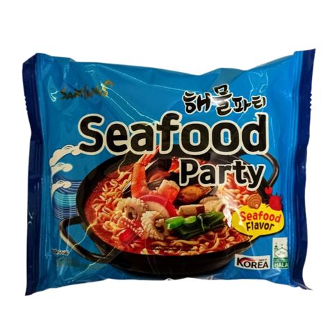 Seafood Party Samyang - рамён с морепродуктами - купити в Україні ...