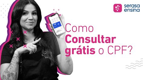 Consultar Cpf Online Gr Tis Na Serasa Muito F Cil