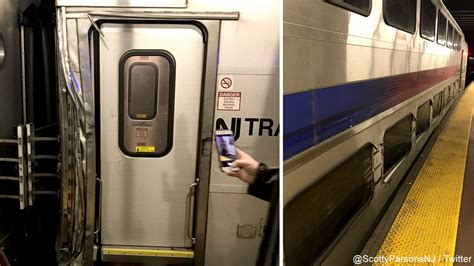 Amtrak Train Derails Hits Nj Transit Train At Penn Station In Nyc