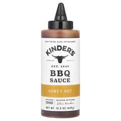 KINDER S BBQ Sauce Honey Hot 15 5 Oz 439 G
