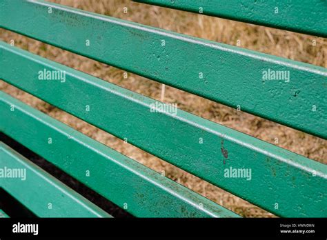 Green Iron Bars Stock Photo Alamy