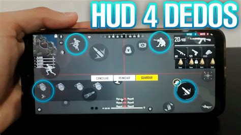 ASI JUEGO A 4 DEDOS MI CUSTOM HUD Free Fie Te Moveras Como Jugador