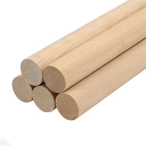 Amazon Lugailly Wooden Dowel Rods Wood Dowels For Crafting X