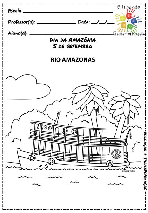 Atividades Sobre A Amazônia 3 Ano