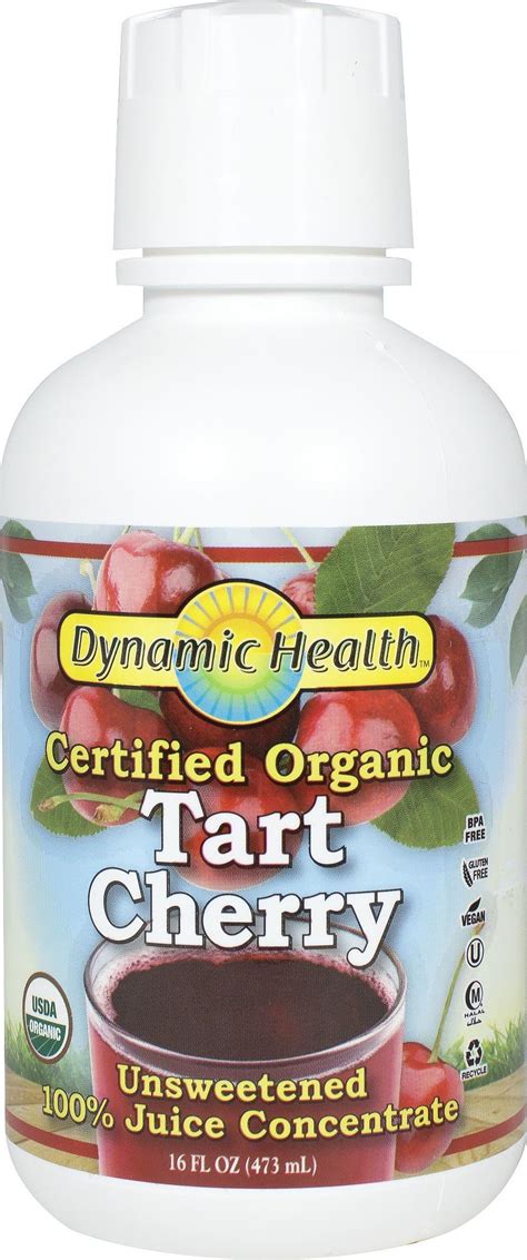 Organic Tart Cherry Juice Concentrate 16 Oz Liquid Tart Cherry Puritan S Pride Cherry