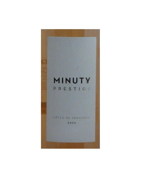 C Te De Provence Ch Teau Minuty Cuv E Prestige Magnum