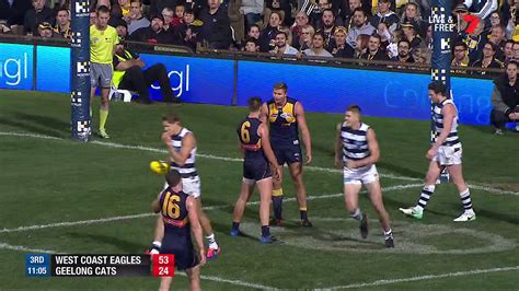 Round 13 Afl West Coast Eagles V Geelong Cats Youtube