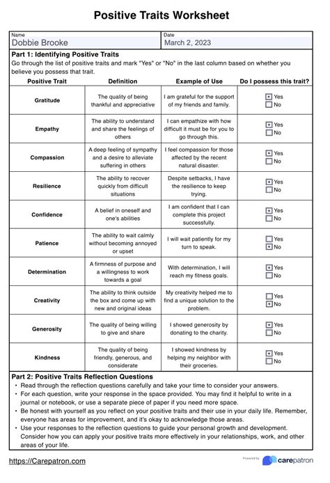 Positive Self Talk Activity Worksheet Teacher Made Worksheets Library