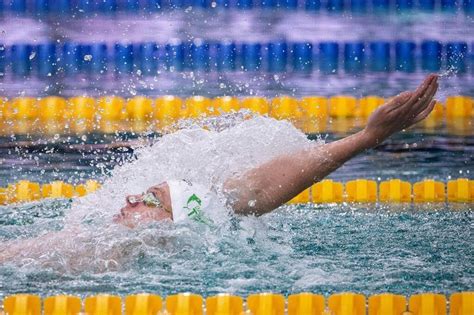 JO 2024 Natation Léon Marchand décroche sa qualification sur 200 m 4