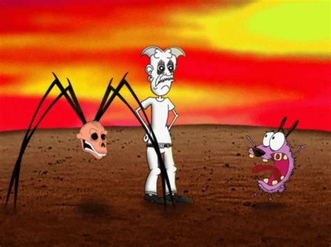 Anyone remember this weird Courage The Cowardly Dog episode? : r ...