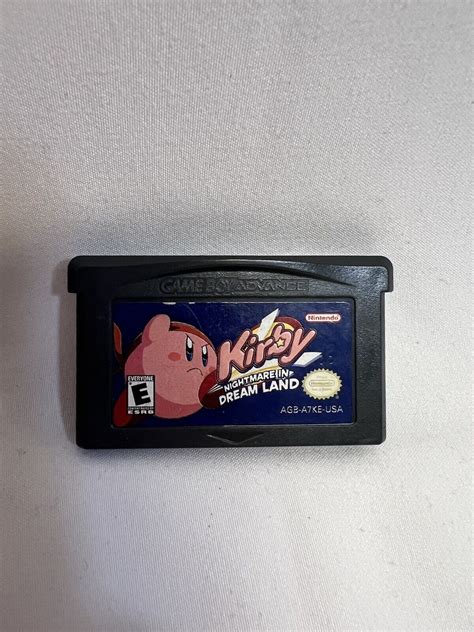 Kirby Nightmare In Dream Land Nintendo Game Boy Advance 2002 Tested