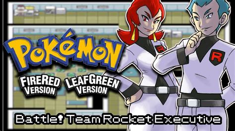 Battle Team Rocket Executive Pokémon Firered And Leafgreen Ds Ost