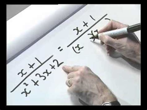 Maths Tutor Simplifying Algebraic Fractions - YouTube