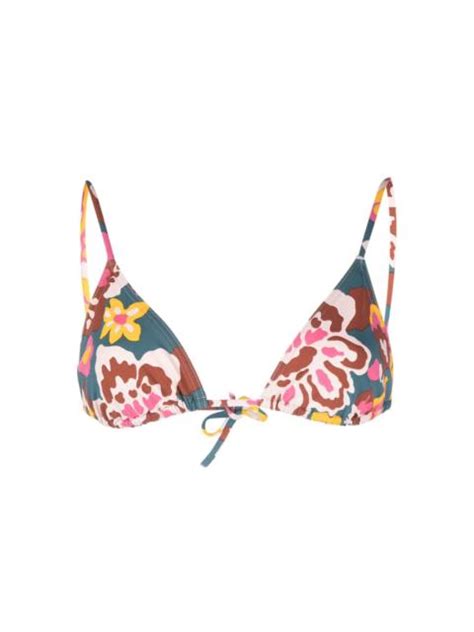 Eres Kiwi Small Triangle Bikini Top Reversible