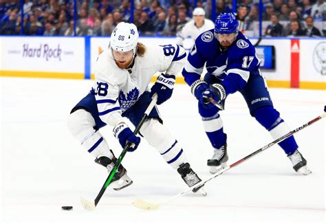 Battle For Second Previewing The Lightning Vs Leafs Matchup