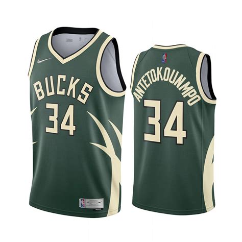 Milwaukee Bucks 34 Giannis Antetokounmpo Green Nba Swingman 2022 21