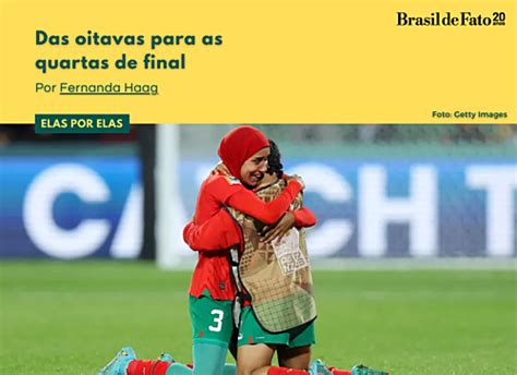 Coluna Elas Por Ela Das Oitavas Para As Quartas De Final Esportes