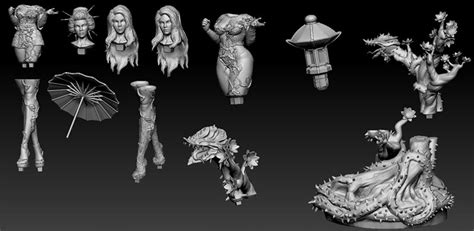 Modelo 3d De Poison Ivy Listo Para Imprimir Stl