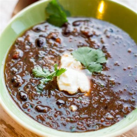 Black Bean Soup Quick And Easy Intentionally Eat