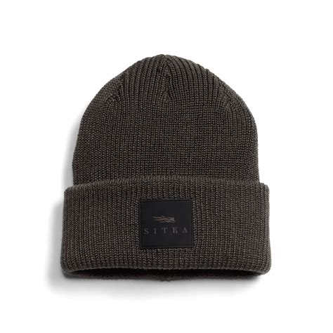 Sitka Double Cuff Acrylic Knit Beanie – Central Coast Archery