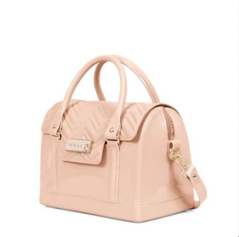 Bolsa Baú Bloom Petite Jolie Nude Sapato Show