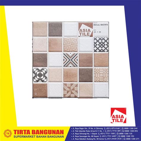 Jual Asia Tile Keramik 25x25 Regal Kw 1 Keramik Lantai Kamar Mandi