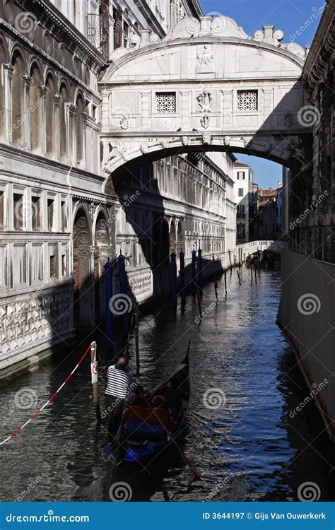 Ponte dos suspiros imagem de stock Imagem de canal gôndola 3644197