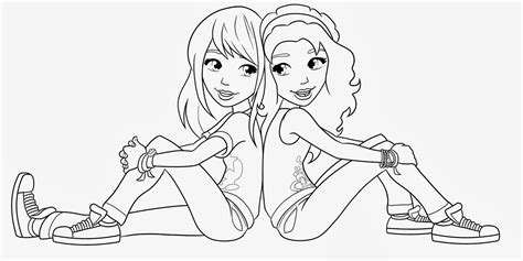 Free Lego Friends Coloring Pages Printable Free, Download Free Lego ...