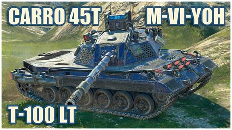 Carro 45t M VI Yoh T 100 LT WoT Blitz Gameplay YouTube